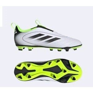 NIB Adidas Goletto IX Tf Laceless soccer Cleats shoe Unisex Kids Youth 4 White